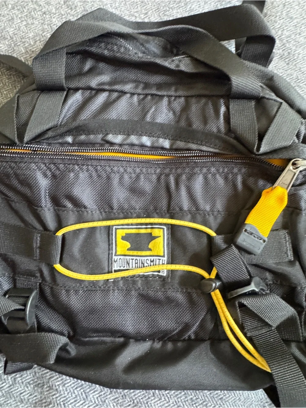 Black and Yellow Men's Backpack